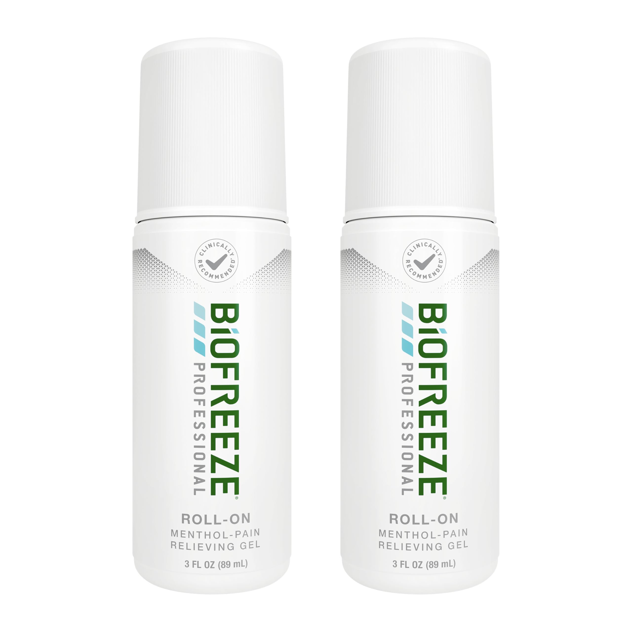 Biofreeze Professional Pain Relief Roll On, Knee & Lower Back Pain Relief, Arthritis Pain Reliever, Neck Pain Relief, Cooling Joint Pain Relief, Roll-On Menthol Gel 3 Fl Oz (Pack of 2) Biofreeze buy supplements canada