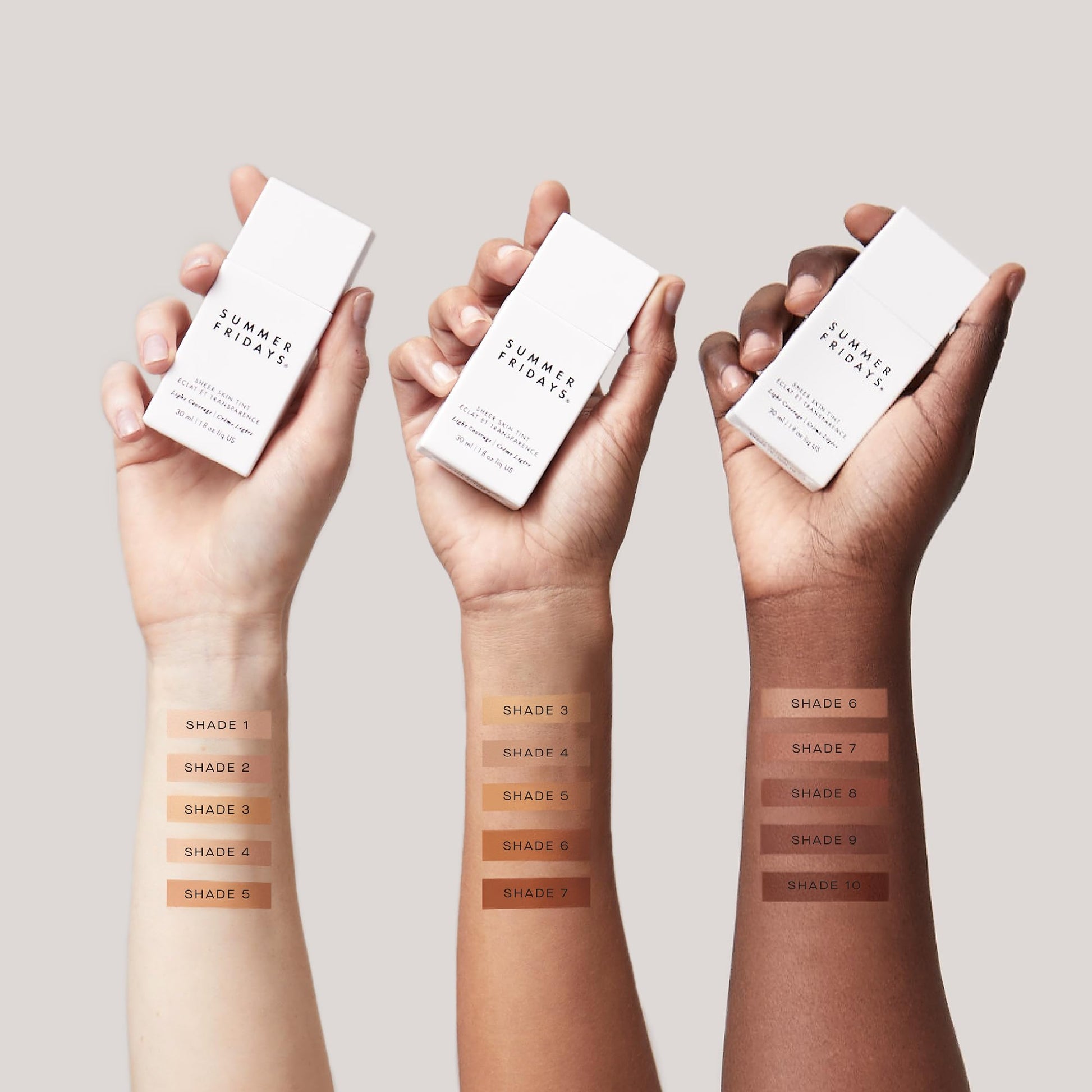 Summer Fridays Sheer Skin Tint - Skin Tint with Hyaluronic Acid - Helps Diminish Uneven Skin Tone - Sheer to Light Coverage - Shade 2 - Light with Cool Undertones (1 Fl Oz) Summer Fridays buy supplements canada