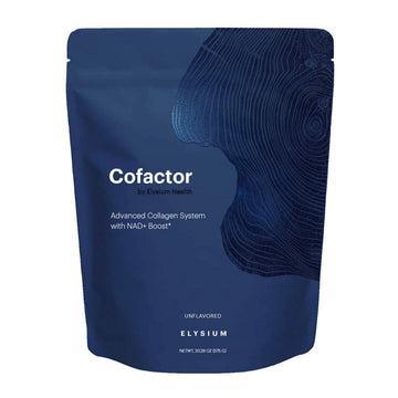 ELYSIUM Cofactor – 4-in-1 Collagen Peptides Powder w/NAD+, Hyaluronic Acid & Vitamin C for Skin, Hair, Nails, Joints & Cellular Health, Collagen Supplements for Men & Women – Unflavored, 28 Servings ELYSIUM buy supplements canada