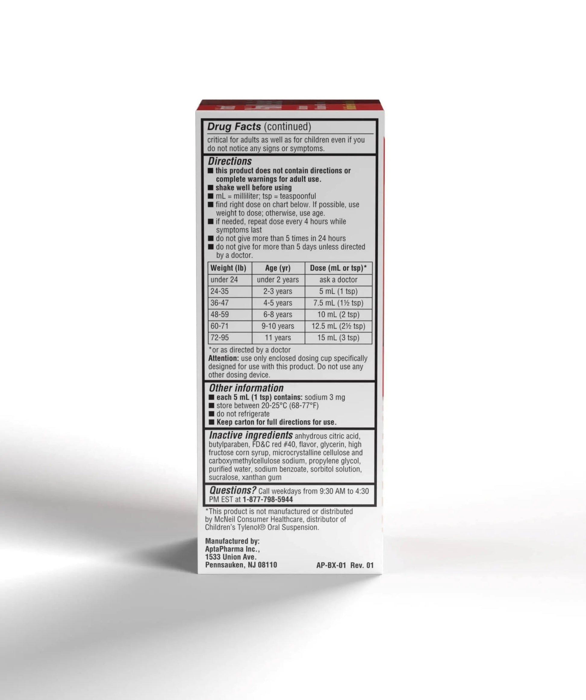 Children's Pain & Fever Acetaminophen Oral Suspension Generic buy supplements canada
