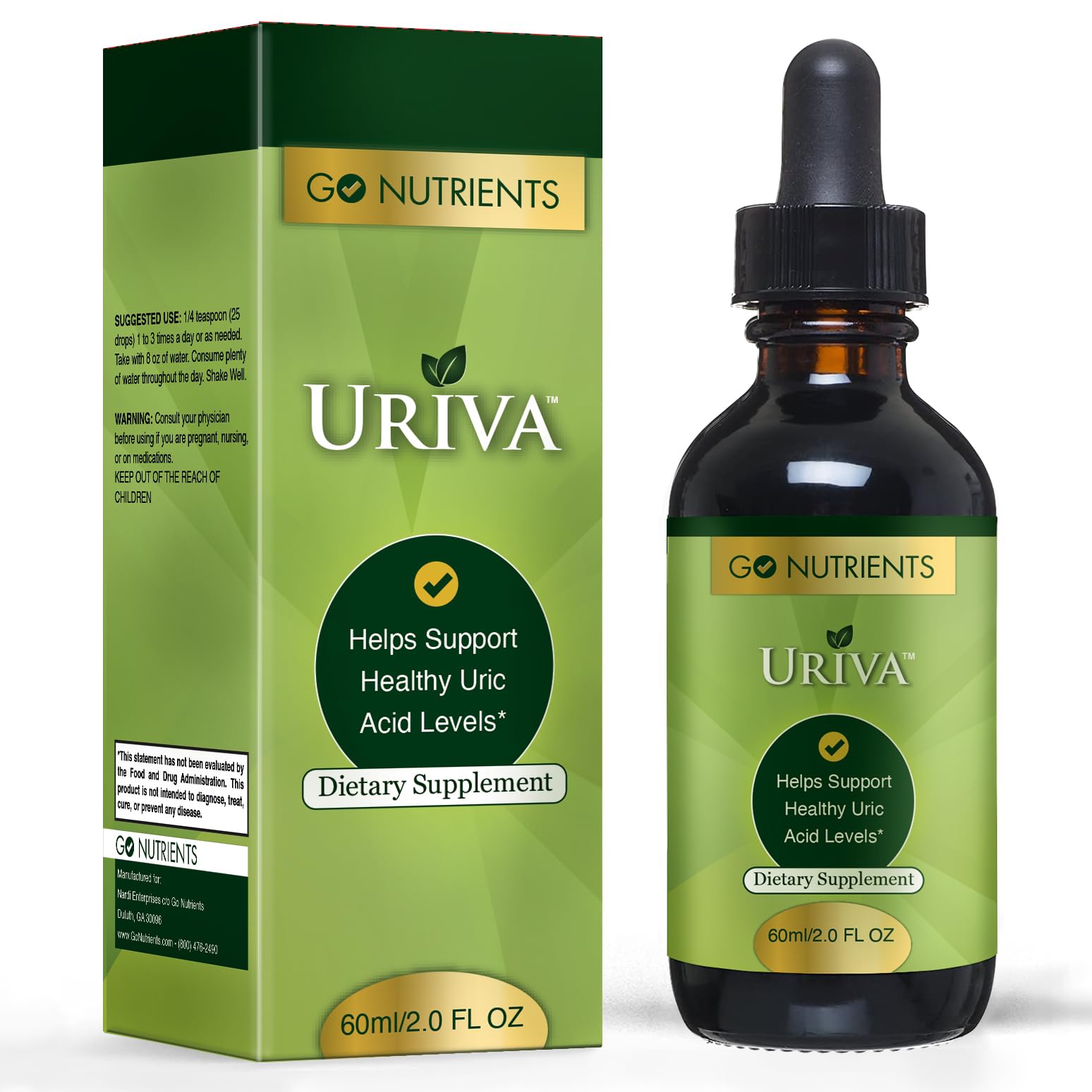 Go Nutrients Uriva Advanced Uric Acid Flush Cleanse with Tart Cherry Extract Celery Seed Extract Turmeric Go Nutrients buy supplements canada