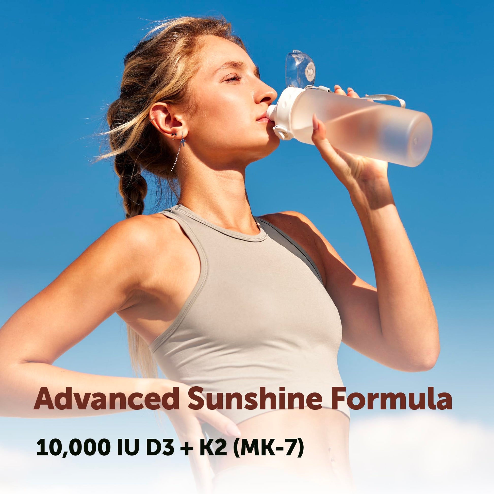 Micro Ingredients Vitamin D3 10,000 IU + K2 MK-7 200 mcg Per Serving, 90 Softgels | Extra Strength* 2-in-1 D3 K2 Supplement Micro Ingredients buy supplements canada