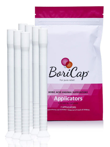 BoriCap Boric Acid Vaginal Suppository Applicators, 7 Applicators - Hygienic Solution BoriCap buy supplements canada