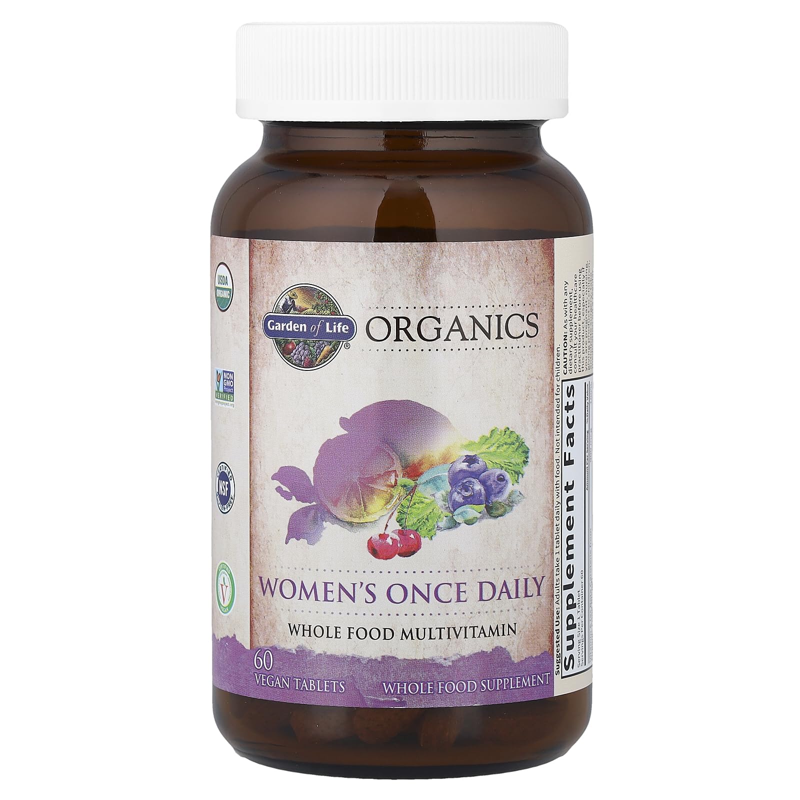 Garden of Life Organics Multivitamin for Women - Women's Once Daily Multi - Whole Food Multi with Iron, Biotin, Vegan Organic Womens Multivitamin Garden of Life buy supplements canada