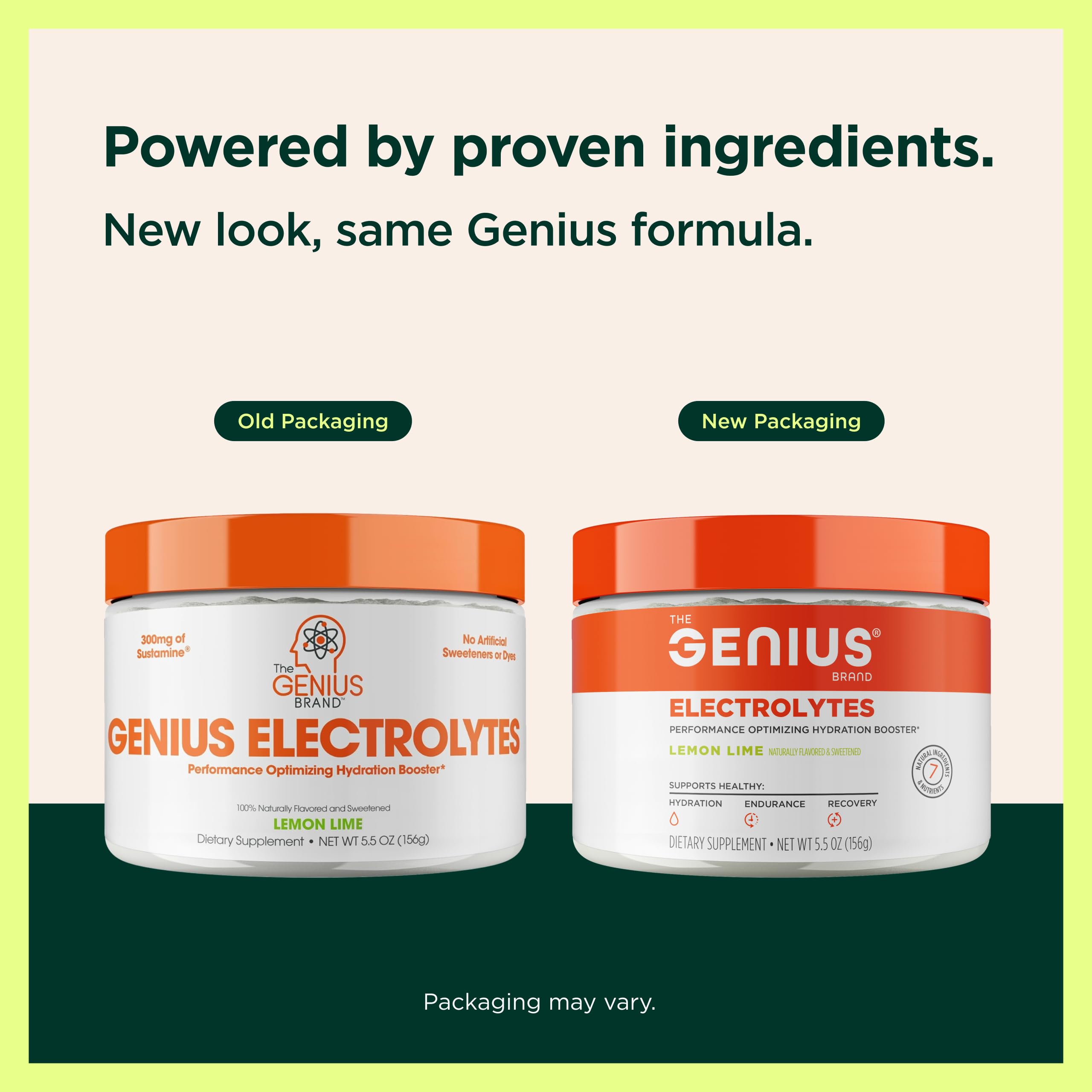 The Genius Brand Genius Electrolytes - Electrolyte Powder for Active Lifestyles - Supports Hydration, Energy, Endurance, Muscle Growth & Recovery - Lemon Lime - 30 Servings The Genius Brand buy supplements canada