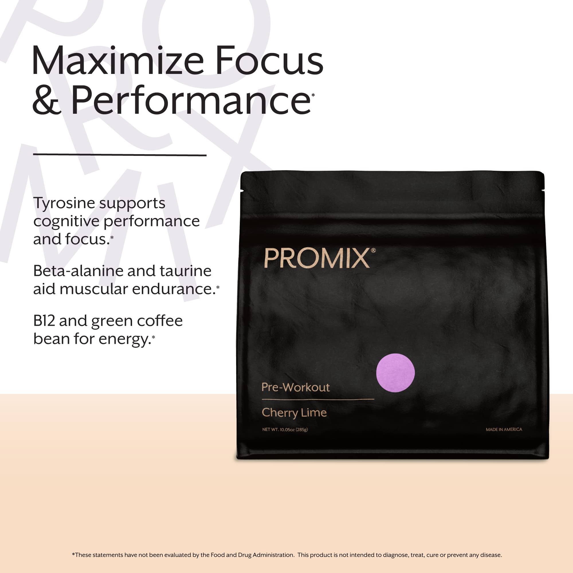 Promix Pre-Workout Powder, Cherry Lime - Maximize Focus & Performance - Helps Muscle ProMix Nutrition buy supplements canada