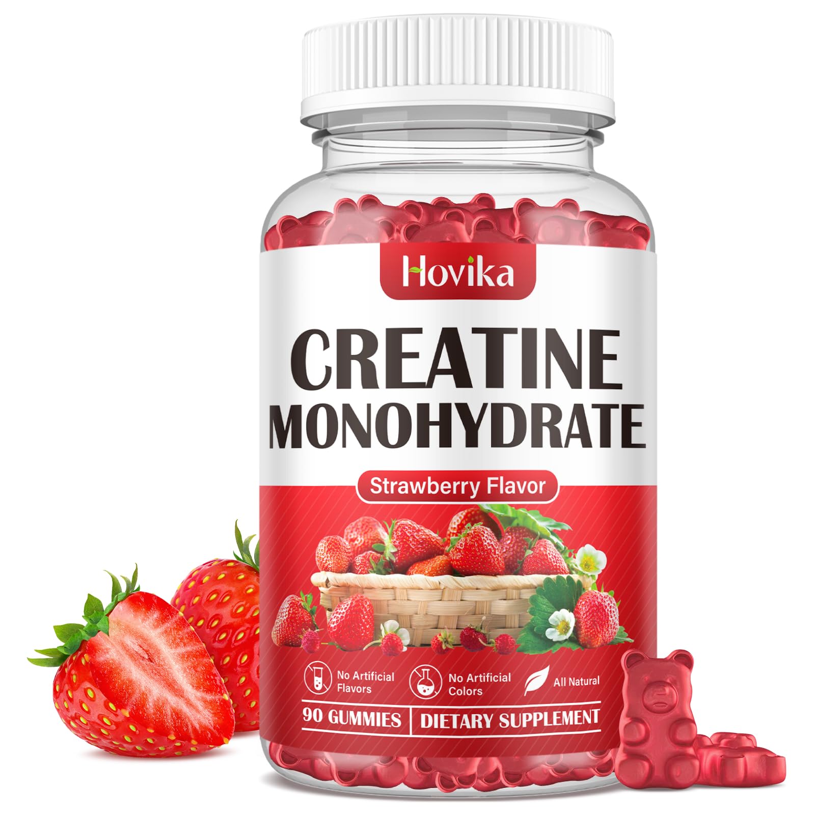 Hovika Creatine Monohydrate Gummies for Men & Women, Chewable 3g Creatine Monohy Hovika buy supplements canada