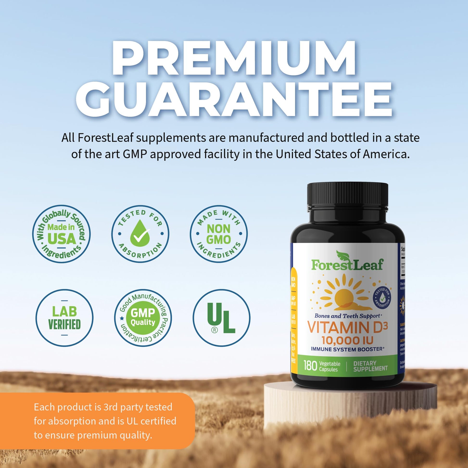 ForestLeaf - Vitamin D3 IU Weekly Supplement - Vitamin D Capsules ForestLeaf buy supplements canada