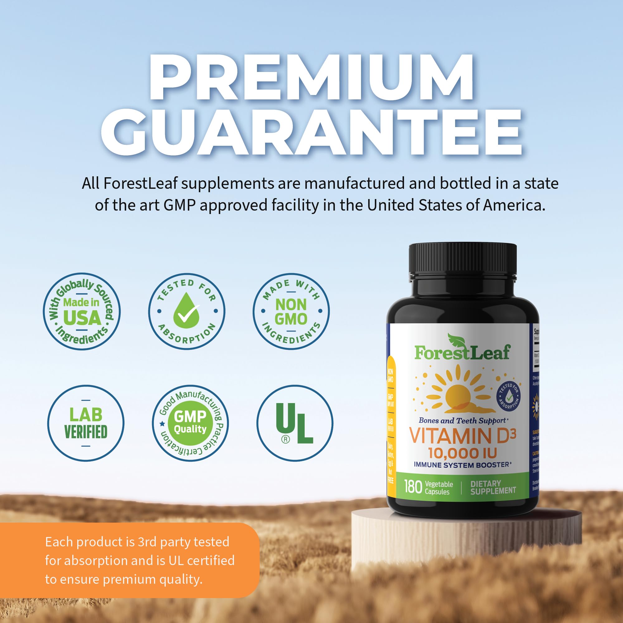 ForestLeaf - Vitamin D3 IU Weekly Supplement - Vitamin D Capsules ForestLeaf buy supplements canada