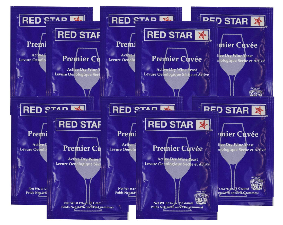 Red Star Premier Cuvee Yeast 10 Packets Red Star buy supplements canada