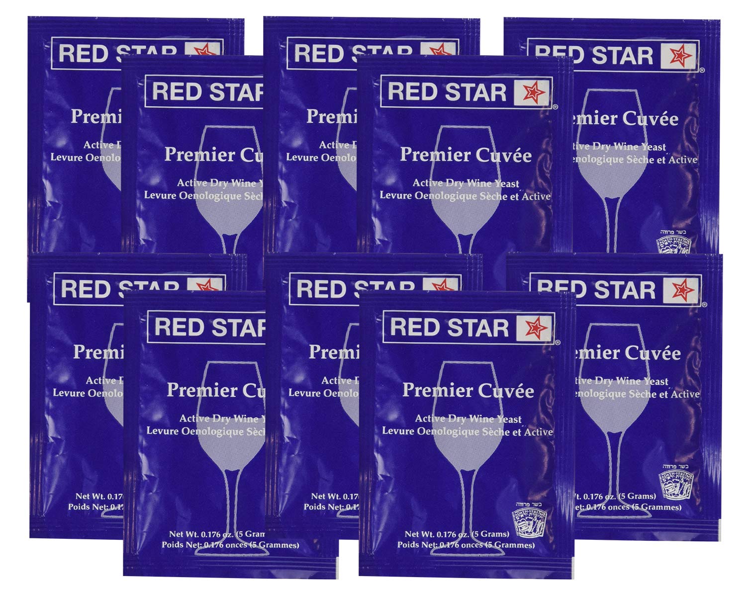 Red Star Premier Cuvee Yeast 10 Packets Red Star buy supplements canada