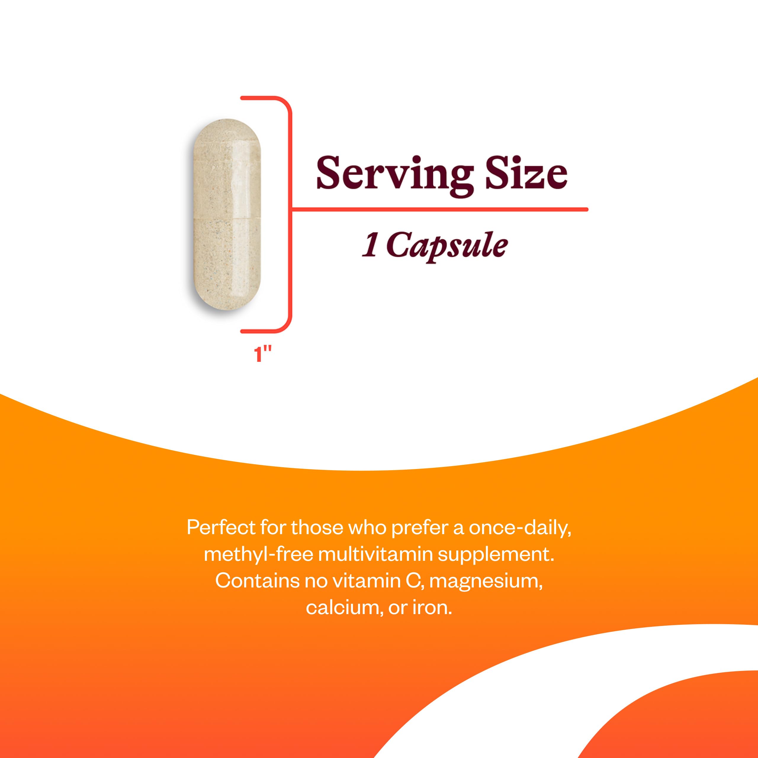 Seeking Health Multivitamin One MF - MTHFR Support Supplement with Calcium Folinate & Vitamin B12 - Easy-to-Digest - Methyl-Free Vegetarian Capsule - 45 Veggie Capsules Seeking Health buy supplements canada