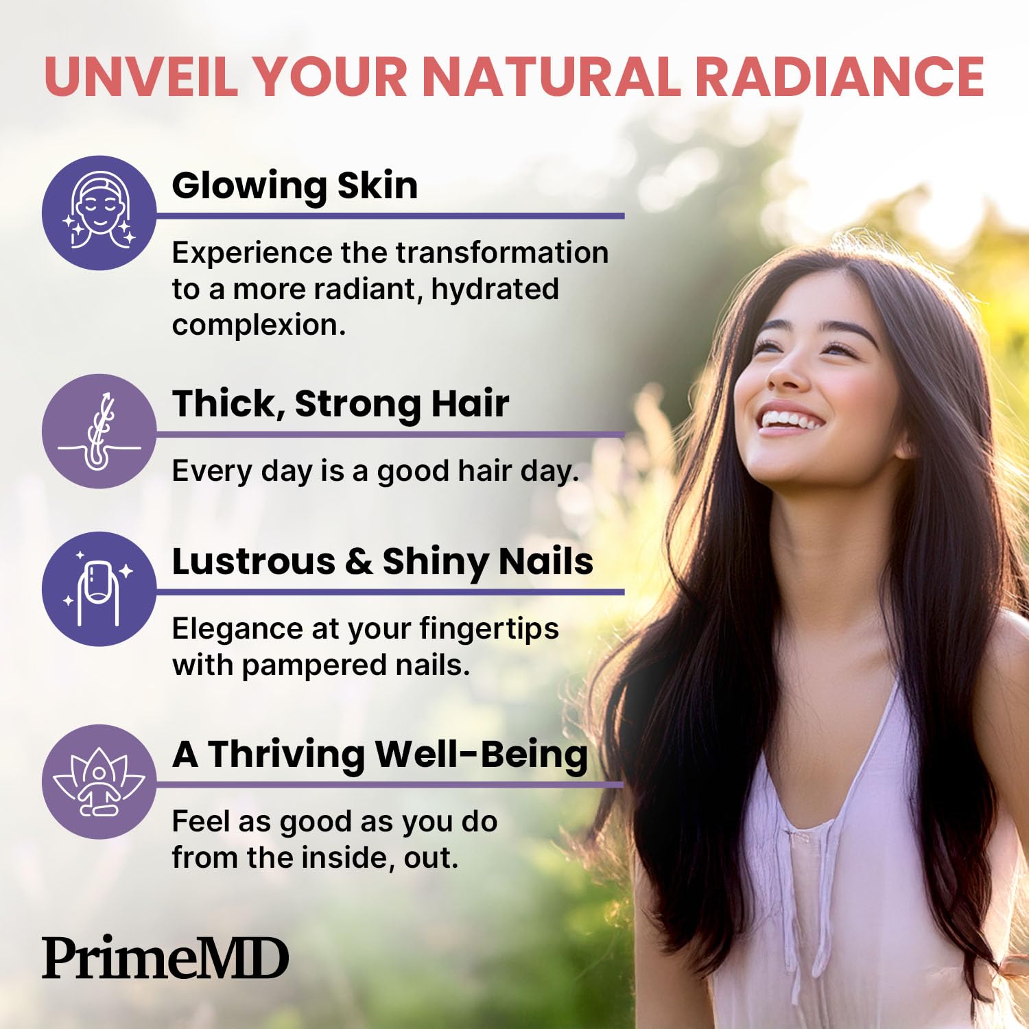 27-in-1 Hair Skin and Nails Vitamins (6810mg) with Biotin 10000mcg - Collagen Supplements for Men and Women - Keratin Supplements with Probiotics PrimeMD buy supplements canada