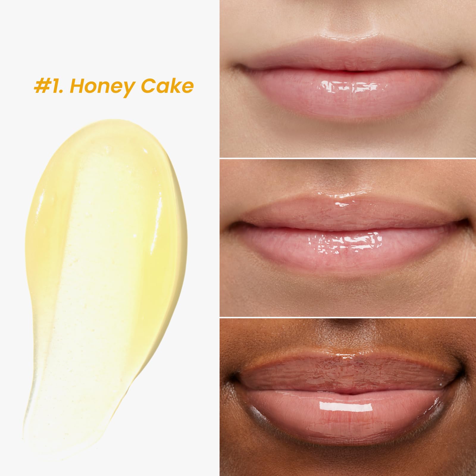 CNP Propolis Jelly Lipcerin™ - 01 Honey Cake, Hydrating Lip Balm & Gloss with Manuka Honey + Hyaluronic Acid, Stocking Stuffers, Gifts for Women, 0.3 fl.oz. CNP buy supplements canada