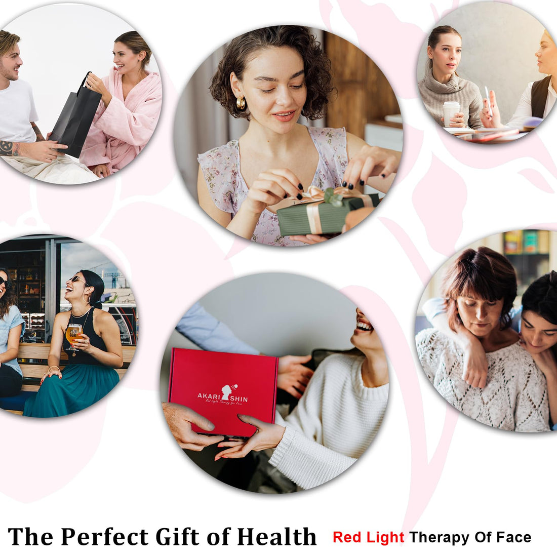 Akarishin Red Light Therapy Lamp - Boost Skin Vitality and Ease Muscle Soreness with Adjustable Stand Akarishin buy supplements canada