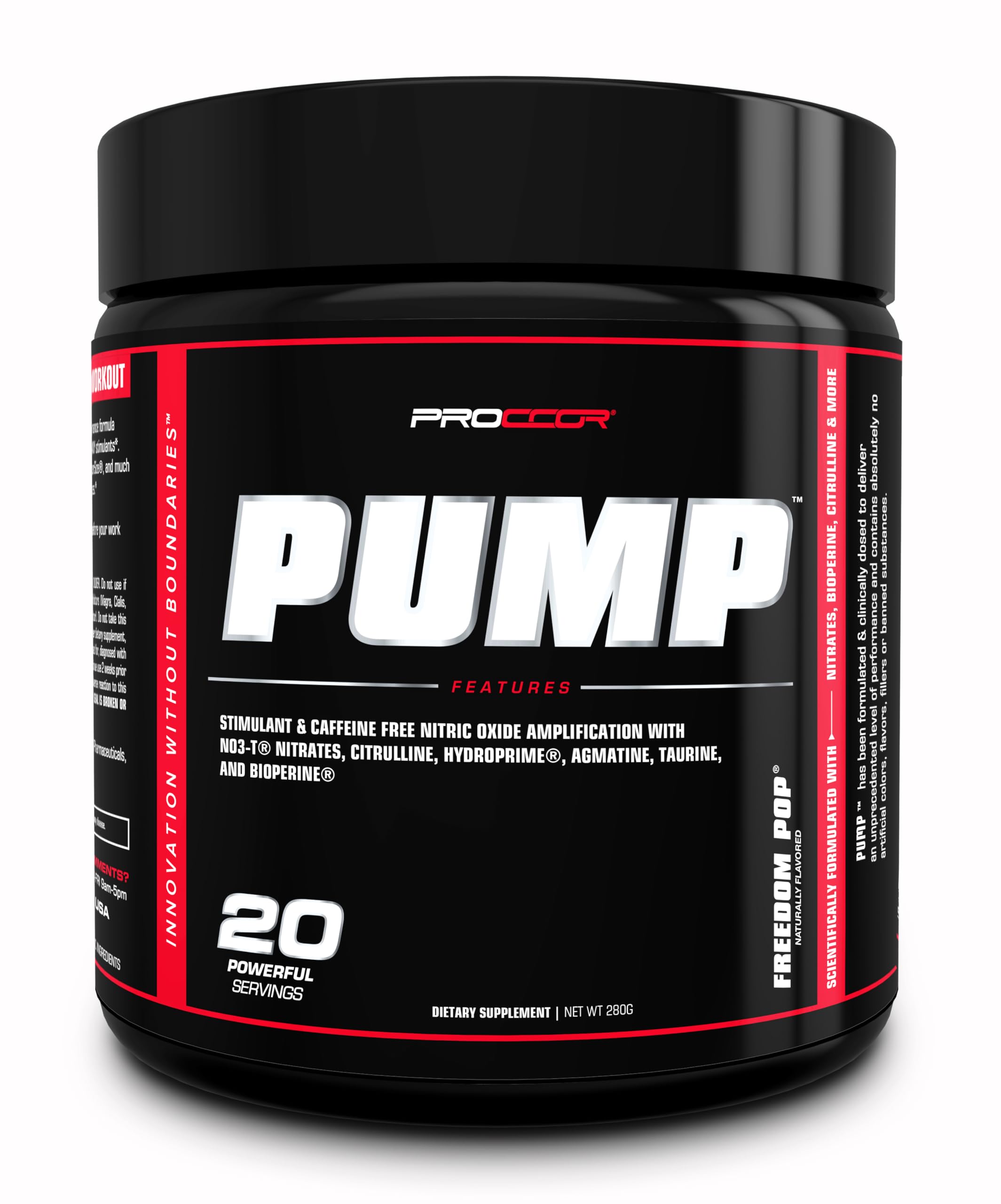 PROCCOR Pump - Stim Free, Fully Clinically Dosed, Scientifically Formulated Performance PROCCOR buy supplements canada
