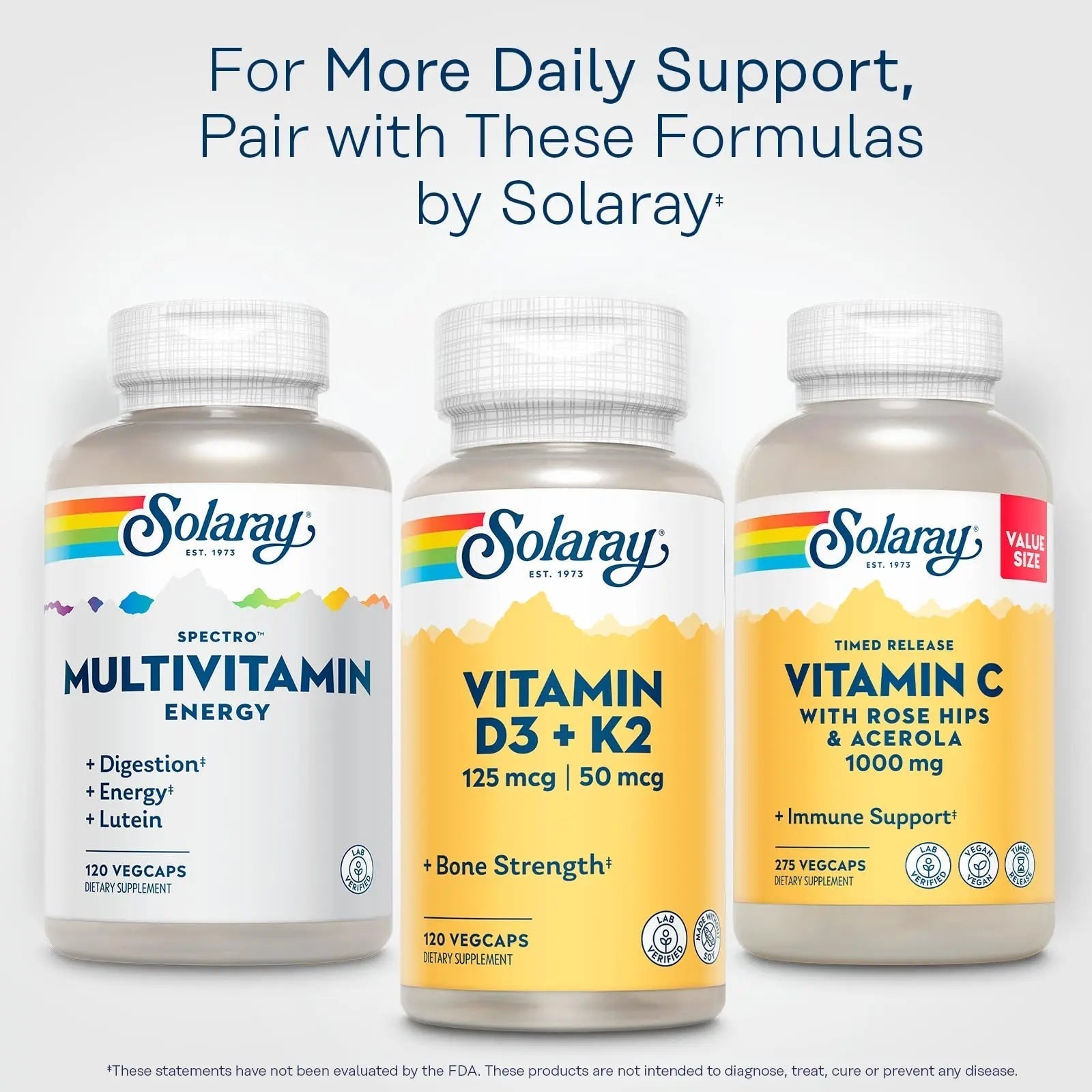 SOLARAY Spectro Energy Multivitamin for Women and Men - Cellular Energy, Digestion, Eye Health and Immune Support SOLARAY buy supplements canada