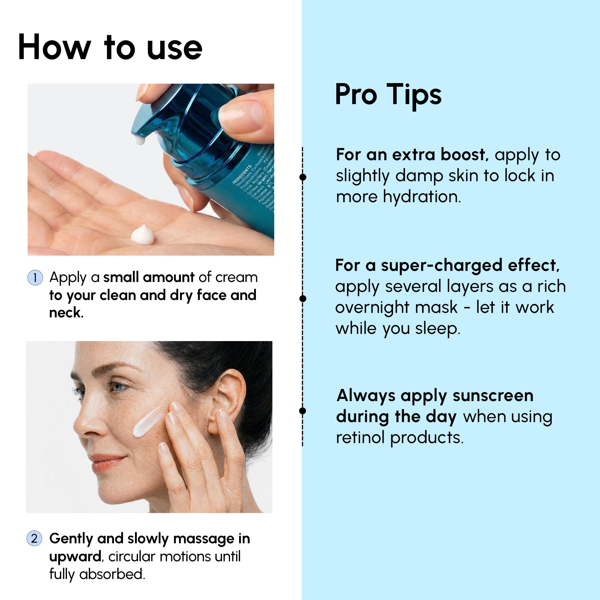 MAREE Face Moisturizer – Firming & Lifting Face Cream for Women with Collagen, Retinol & Hyaluronic Acid – Day & Night Anti-Aging Facial Wrinkle MAREE buy supplements canada