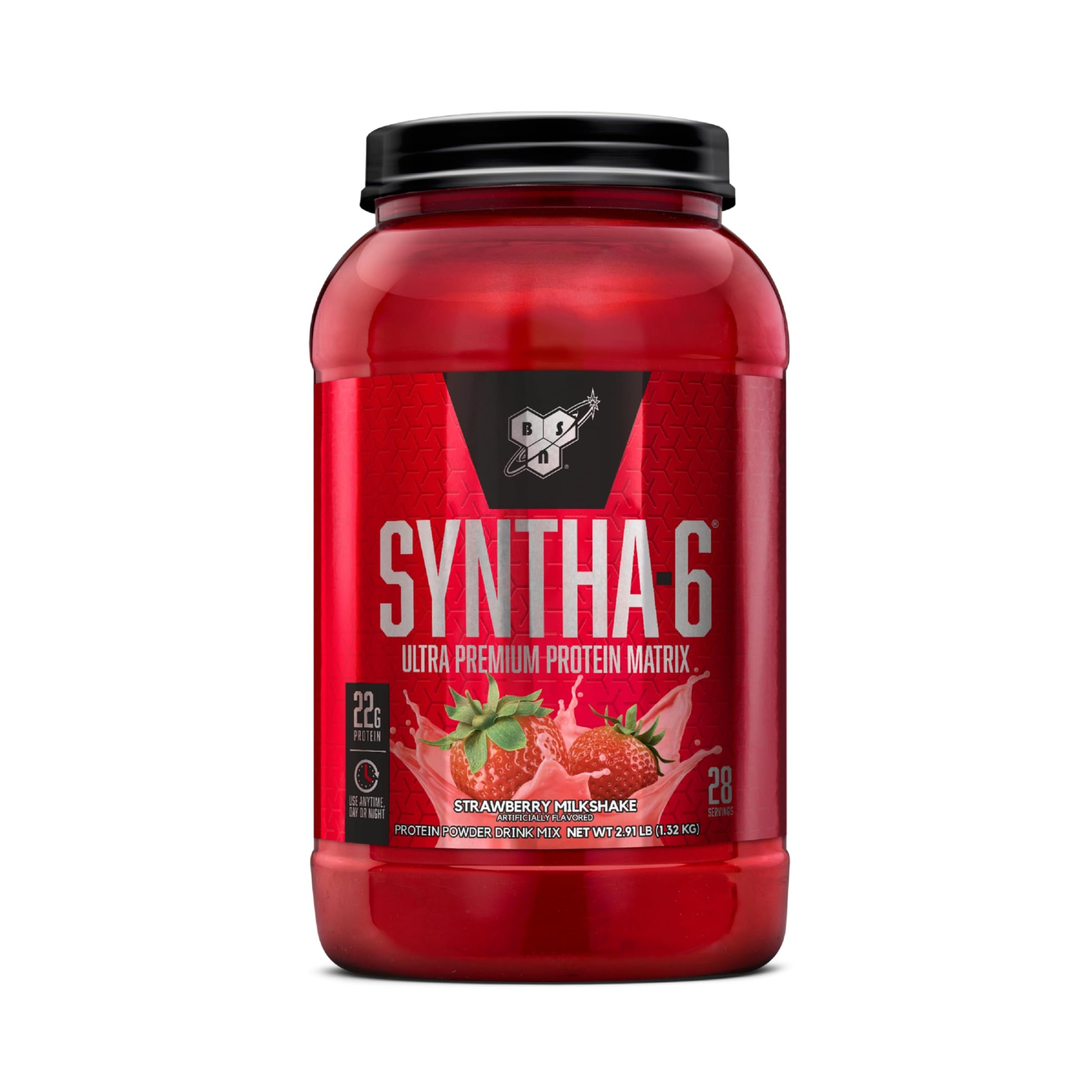 BSN SYNTHA-6 Whey Protein Powder, Strawberry Protein Powder with Micellar Casein BSN buy supplements canada