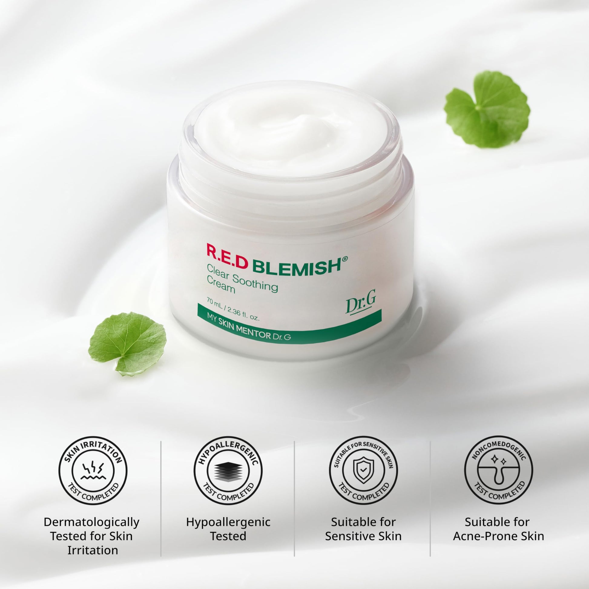 Dr. G R.E.D. Blemish Clear Soothing Cream - Calming Korean Moisturizer for Redness - Soothes Acne & Irritation Dr.G buy supplements canada