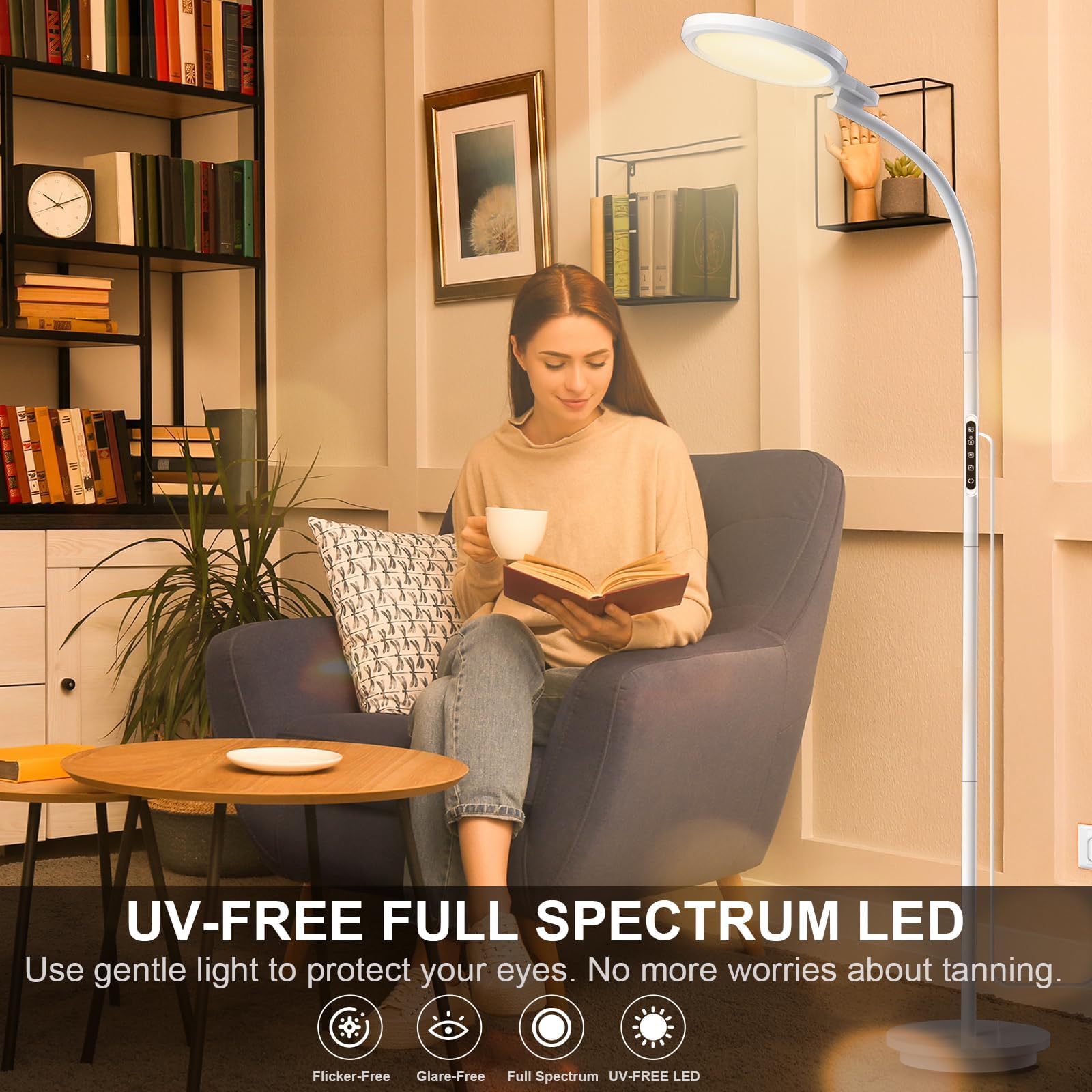 Sunlamlux Light Therapy Lamp, UV-Free Sun Light Therapy Lamp, 10000 Lux Floor Lamp Sunlamlux buy supplements canada