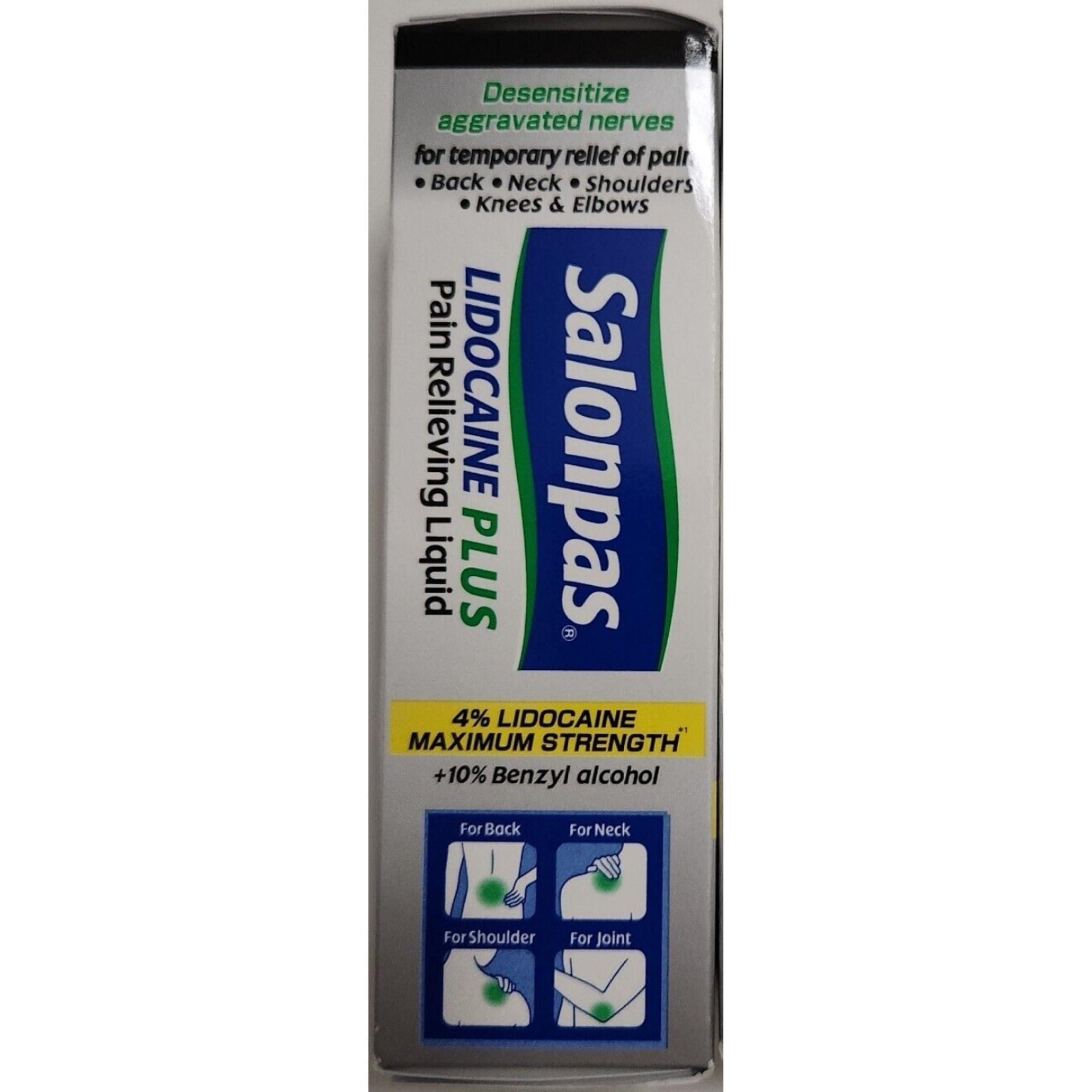 Salonpas LIDOCAINE Plus Liquid (Pack of 4) Salonpas buy supplements canada