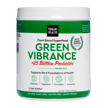 Vibrant Health, Green Vibrance, Vegan Superfood Powder, 15 Servings Vibrant Health buy supplements canada