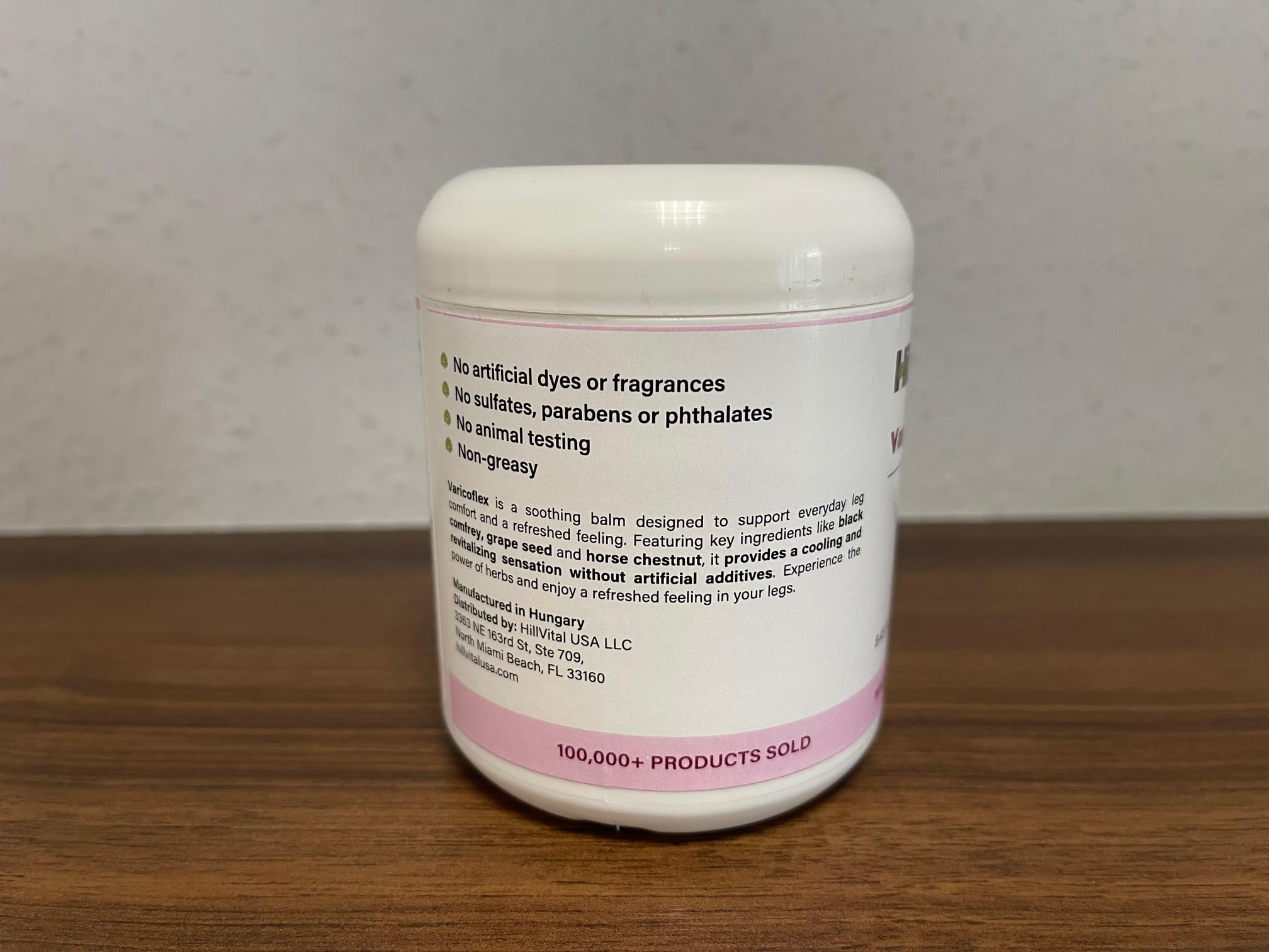 Hill Vital Natural Solutions HillVital Herbal Leg Care Balm with Horse Chestnut – Lightweight Botanical Cream for Daily Skin Care & Massage, Non-Greasy Formula for Legs & Body, 250 ml Hill Vital Natural Solutions buy supplements canada