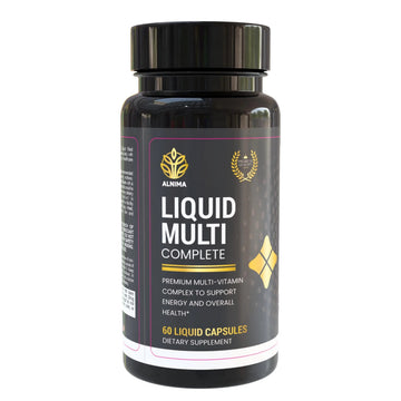 ALNIMA Halal Liquid Multivitamin Complete – Energy & Immune Support with 29 Essential Nutrients | 60 Liquid Capsules – Halal Certified ALNIMA buy supplements canada