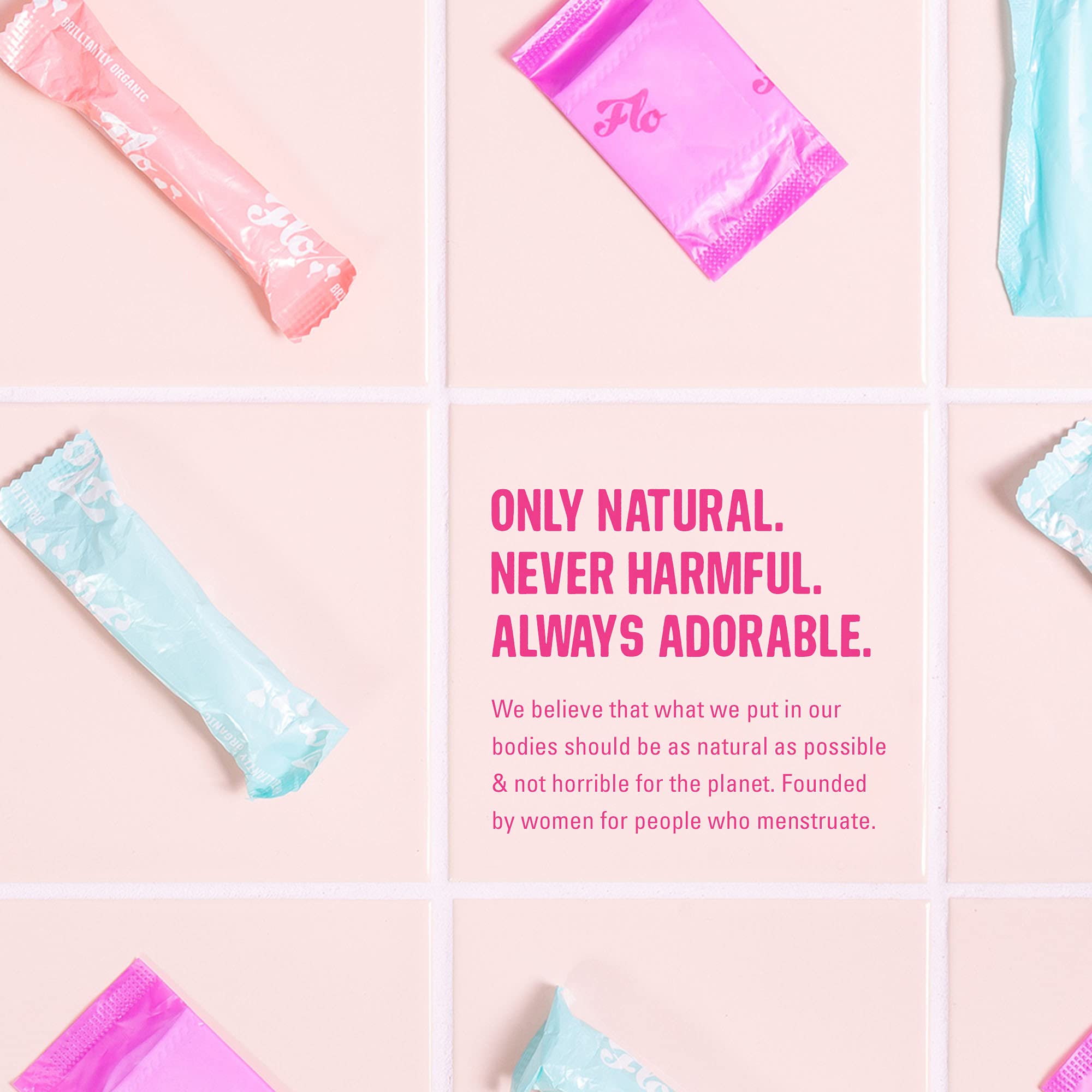 FLO - Organic Bamboo Daily Panty Liners, Plant-Based Cotton, Biodegradable FLO buy supplements canada