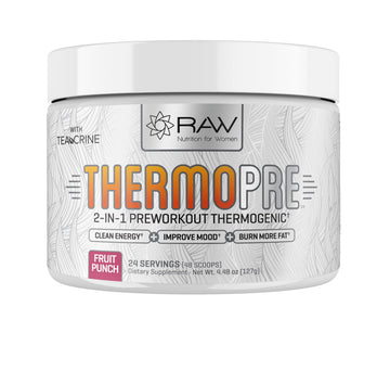 RAW Synergies Pre Workout Thermogenic Fat Burner Powder for Women and Men, RAW Synergies buy supplements canada