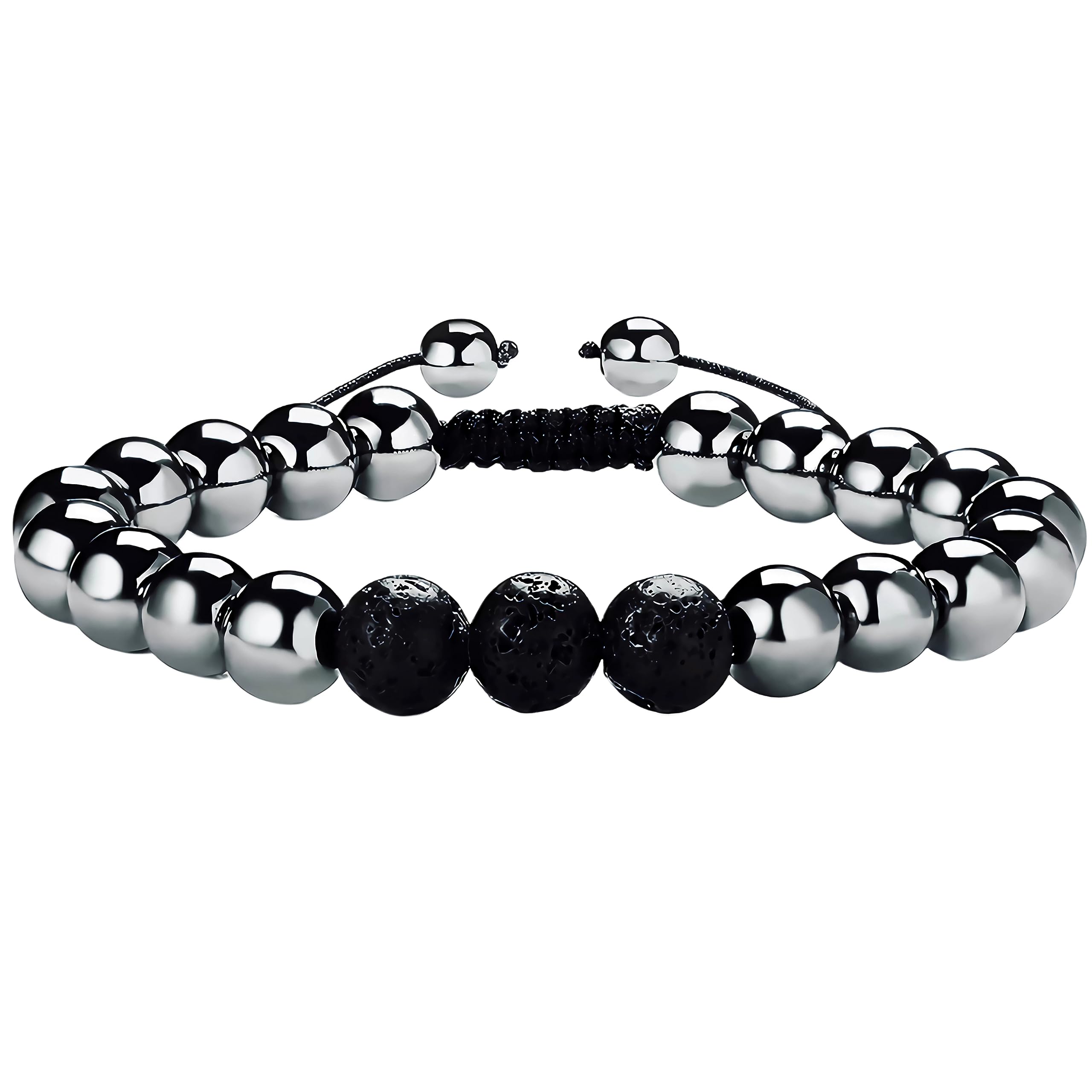 RENZHI-Magnetic Hematite Bracelet–Beaded Magnetic Bracelets for Men and Women RENZHI buy supplements canada