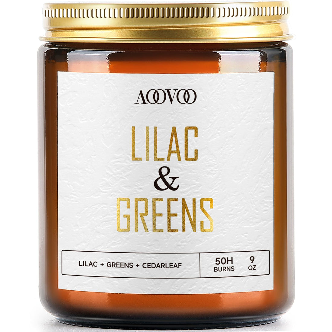 AOOVOO Lilac Candle, Candles Gifts for Women, Green Leaves Lilac Candle, Scented Candle AOOVOO buy supplements canada