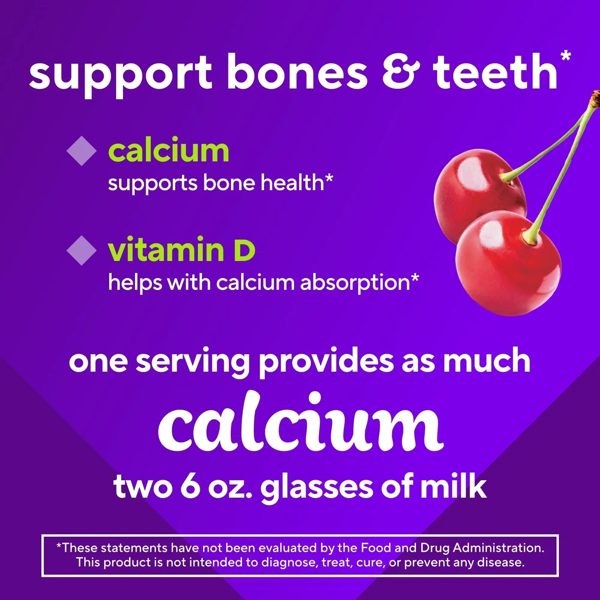 vitafusion Chewable Calcium Gummy Vitamins for Bone and Teeth Support, Calcium Gummies, Fruit and Cream Flavor, 100 Count, 50 Day Supply Vitafusion buy supplements canada