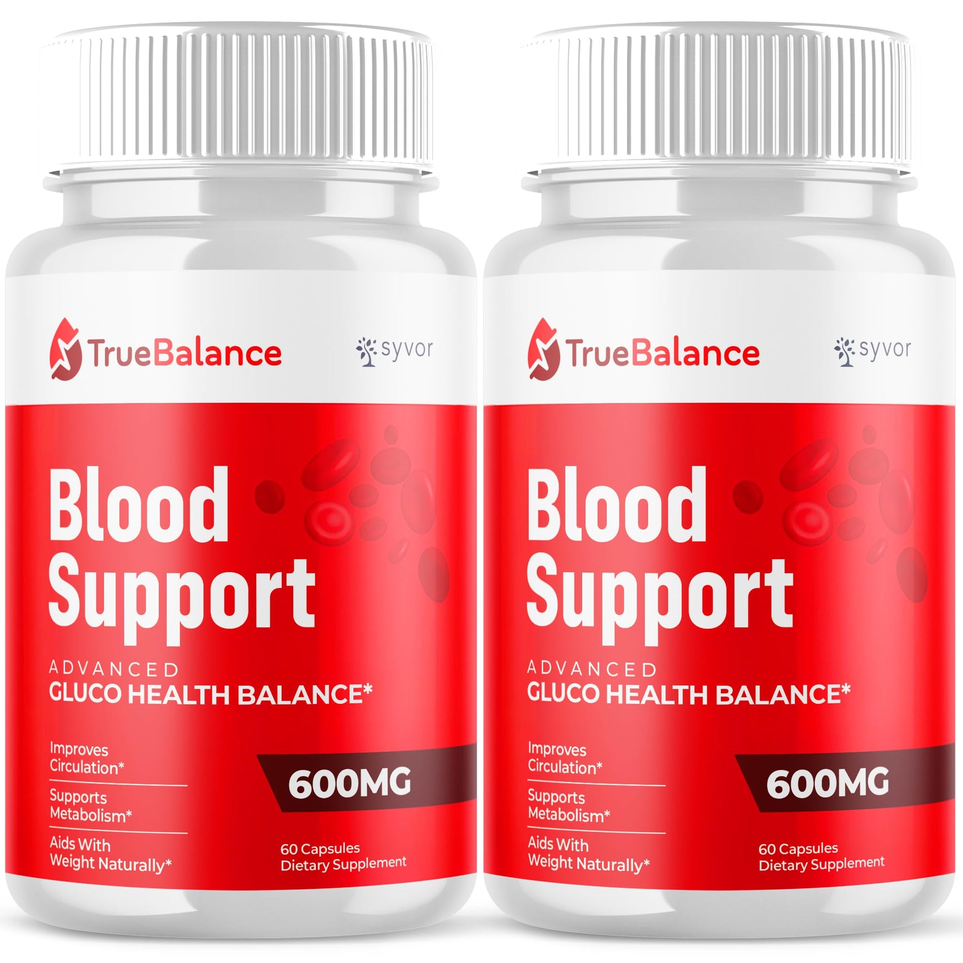 (2 Pack) True Balance Capsules, Official TrueBalance Glycogen Support Pills with All Natural Ingredients, Advanced Formula Support Supplement with Max Strength Vitamins for Women & Men (120 Capsules) Syvor buy supplements canada
