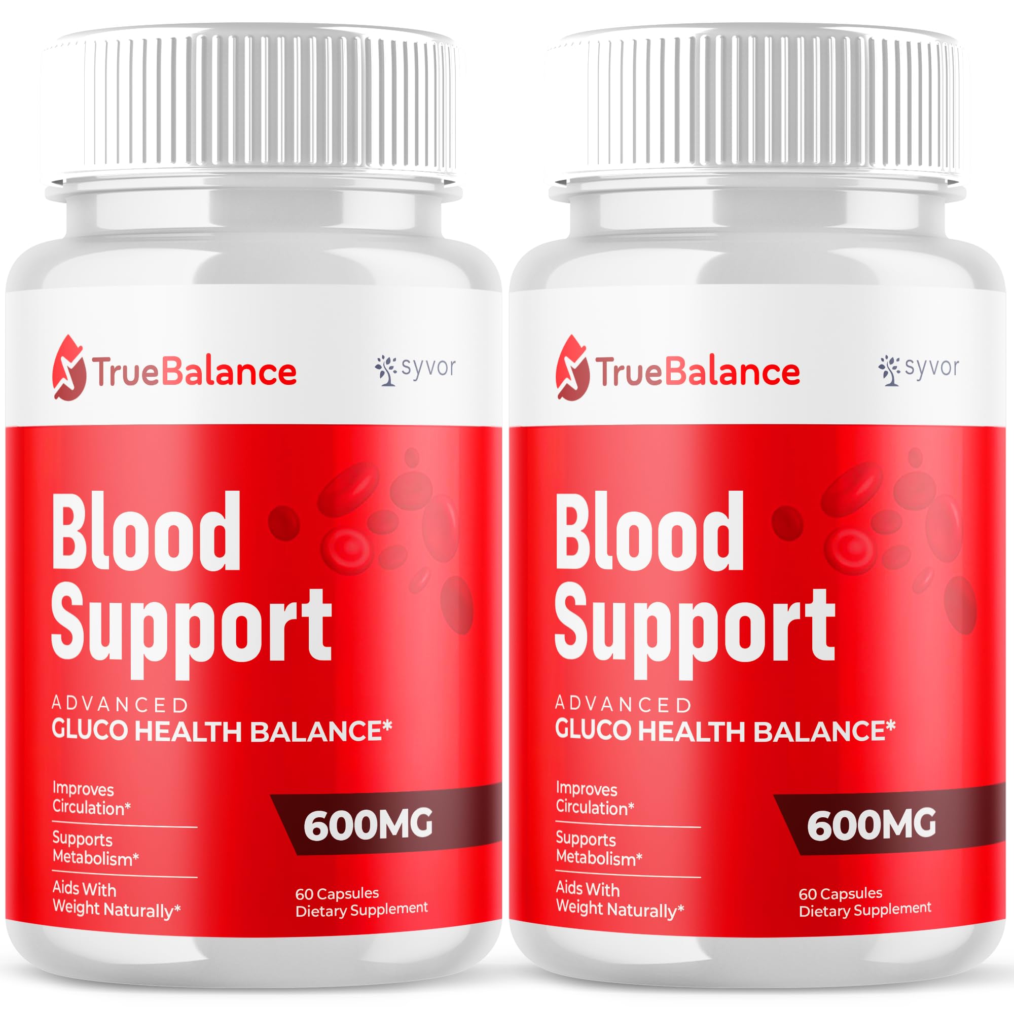 (2 Pack) True Balance Capsules, Official TrueBalance Glycogen Support Pills with All Natural Ingredients, Advanced Formula Support Supplement with Max Strength Vitamins for Women & Men (120 Capsules) Syvor buy supplements canada