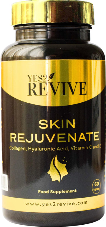 YES2 REVIVE Marine Collagen Capsules - Enhanced with Hyaluronic Acid Vitamin C & E Skin Rejuvenate YES2 REVIVE buy supplements canada