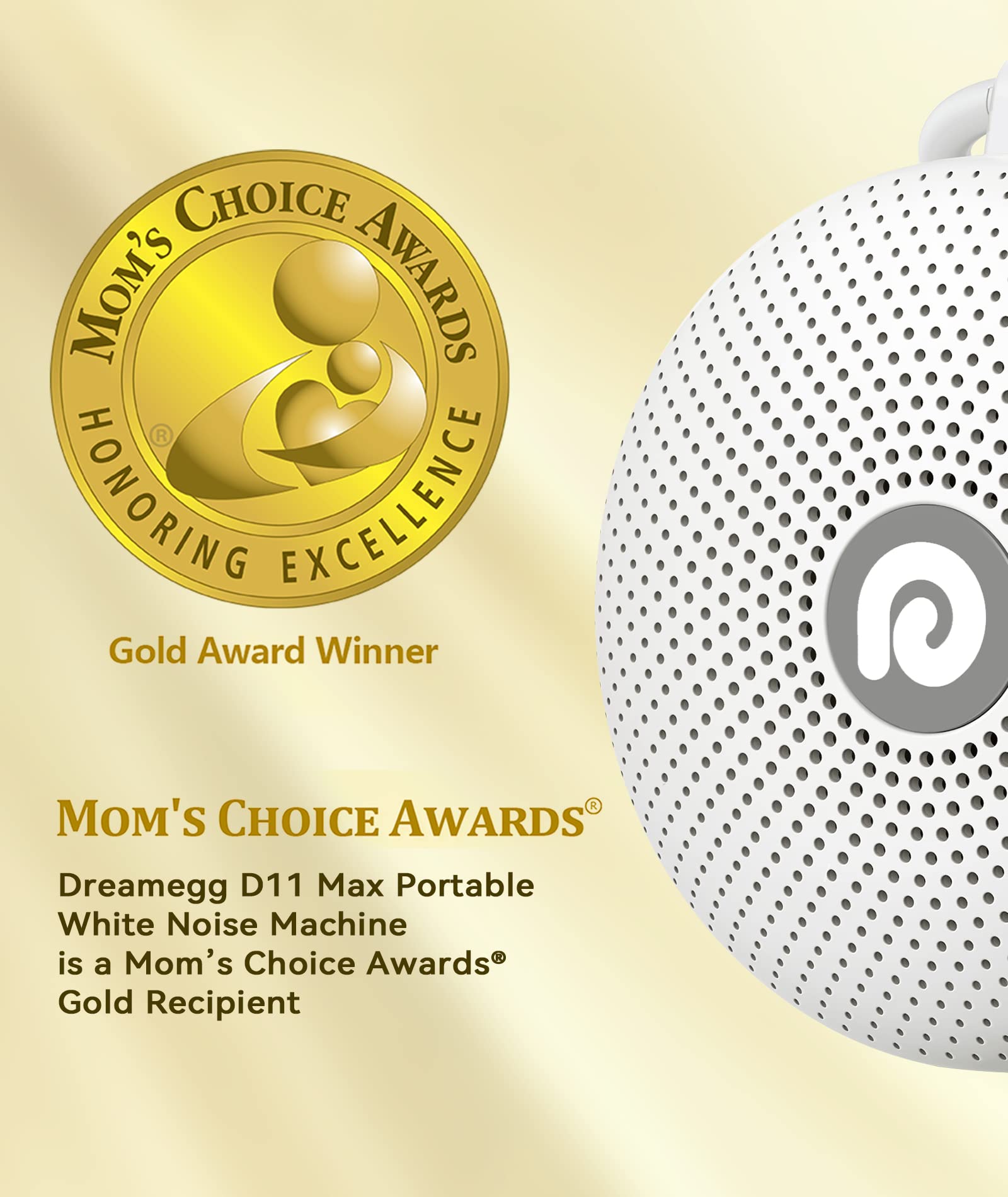 Dreamegg White Noise Machine - Portable Sound Machine for Baby Adult, Features Powerful Battery Dreamegg buy supplements canada