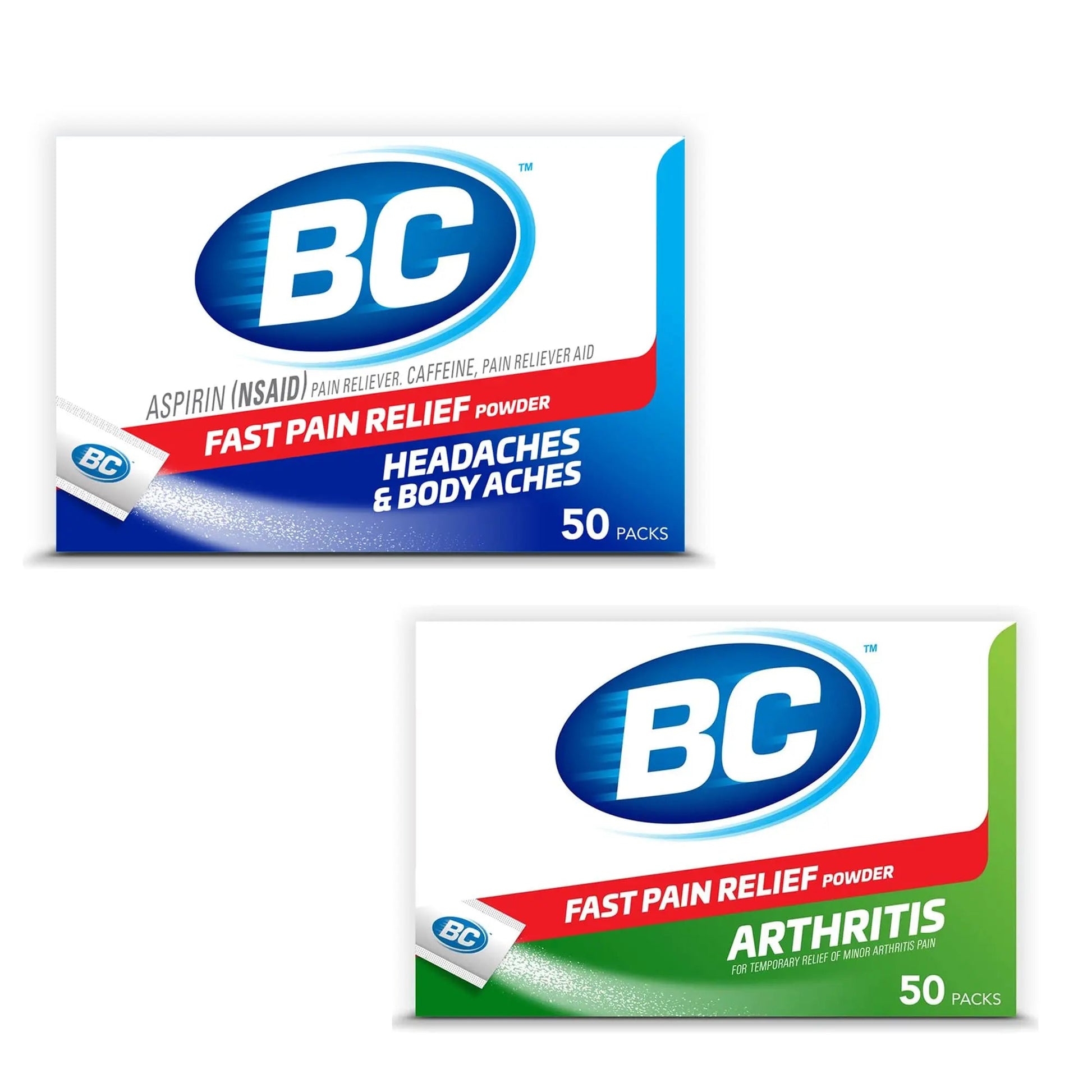 BC Powder | Fast Pain Relief | Arthritis | Aspirin (NSAID) & Caffeine | 50 Count and BC Powder | Fast Pain Relief | Aspirin (NSAID) & Caffeine | 50 Count BC buy supplements canada