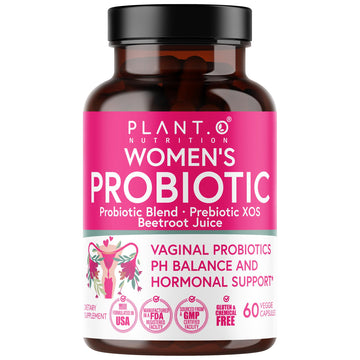PLANT.O NUTRITION Vaginal Probiotics for Women with 4 Lactobacillus Strains Probiotic & Prebiotic Blend PLANT.O NUTRITION buy supplements canada