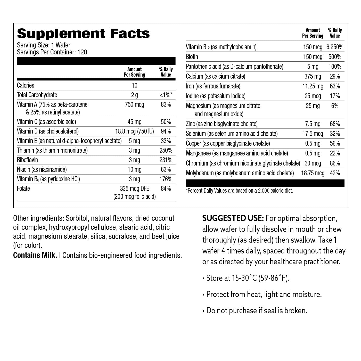 Bariatric Choice All-in-One Chewable Bariatric MultiVitamin with Iron & Calcium Citrate, Very Berry (120ct) Bariatric Choice buy supplements canada