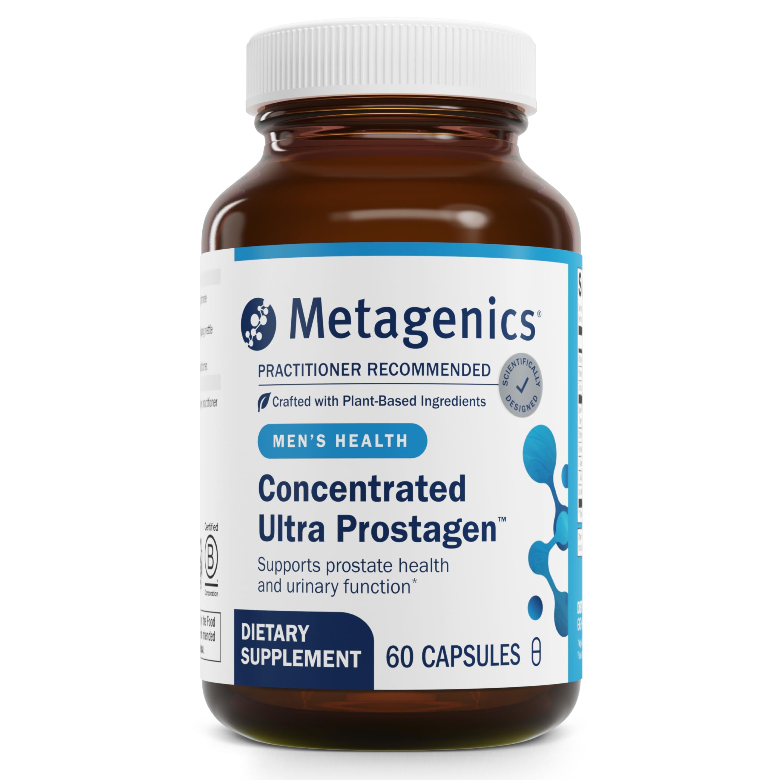Metagenics Concentrated Ultra Prostagen - Prostate & Urinary Health with Saw Palmetto, Stinging Nettle, Lycopene & Zinc - Supports Hormonal Balance & Immune Health* - Non-GMO- 60 Capsules Metagenics buy supplements canada