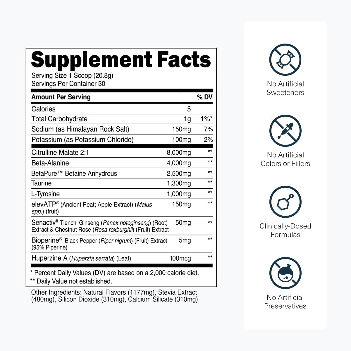 Transparent Labs Stim-Free Pre-Workout - Caffeine & Stim Free Pre Workout Powder for Men and Women with Beta Alanine Powder, Citrulline Malate, & elevATP - 30 Servings, Strawberry Lemonade Transparent Labs buy supplements canada