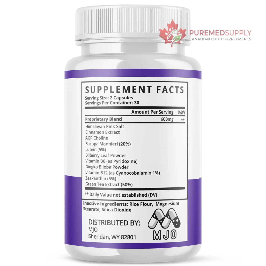 (3 Pack) Memotril Capsules, Official Memo Tril Supplement Pills with All Natural Ingredients, Advanced Memotril for Brain Health & Wellness Support with Premium Vitamins for Women & Men (180 Capsules) MJO buy supplements canada