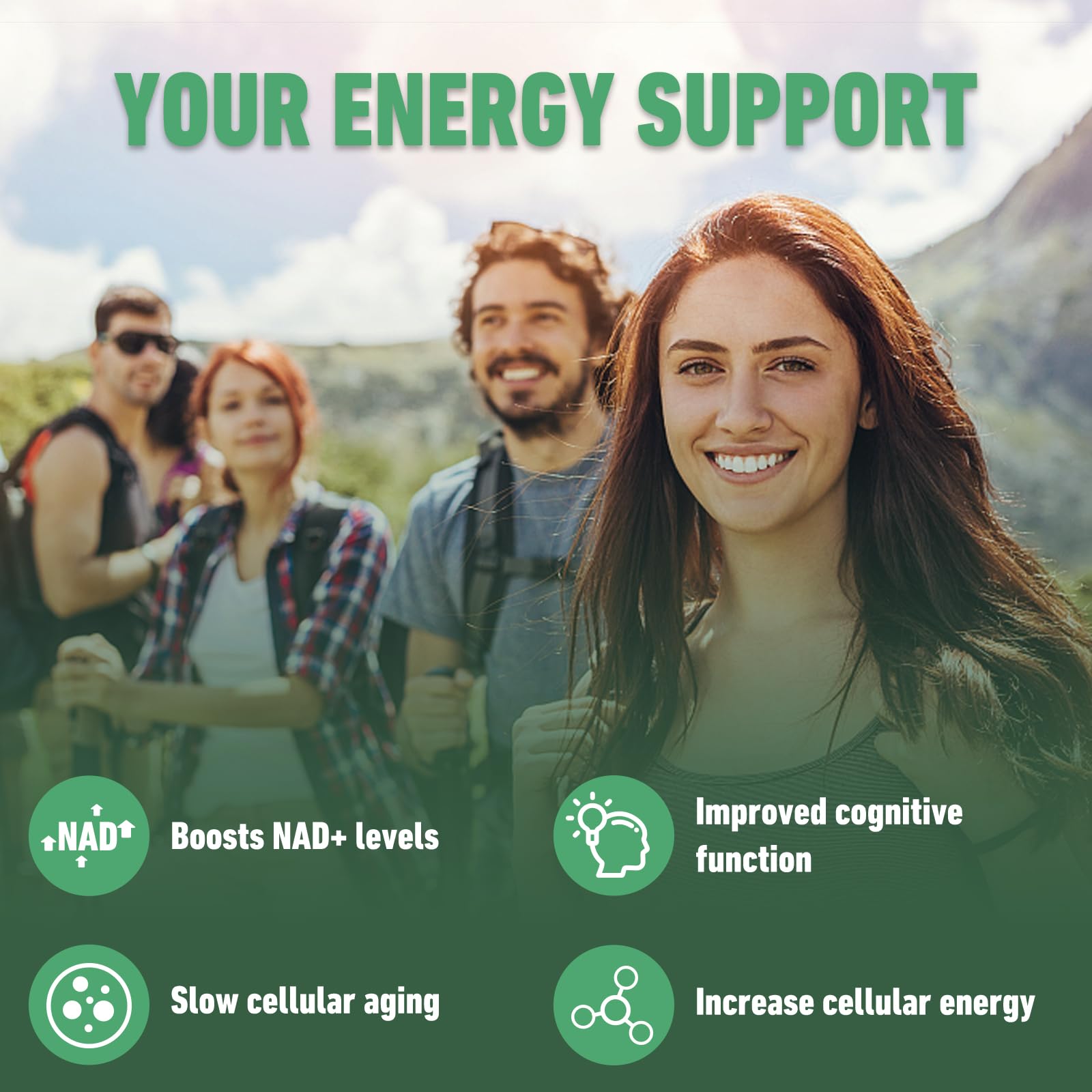 Airboy NAD Supplement with Nicotinamide Riboside Resveratrol & Quercetin 900 mg, NMNH Alternative for Men and Women Support Anti-Aging, Energy, Focus - 80 Capsules Airboy buy supplements canada