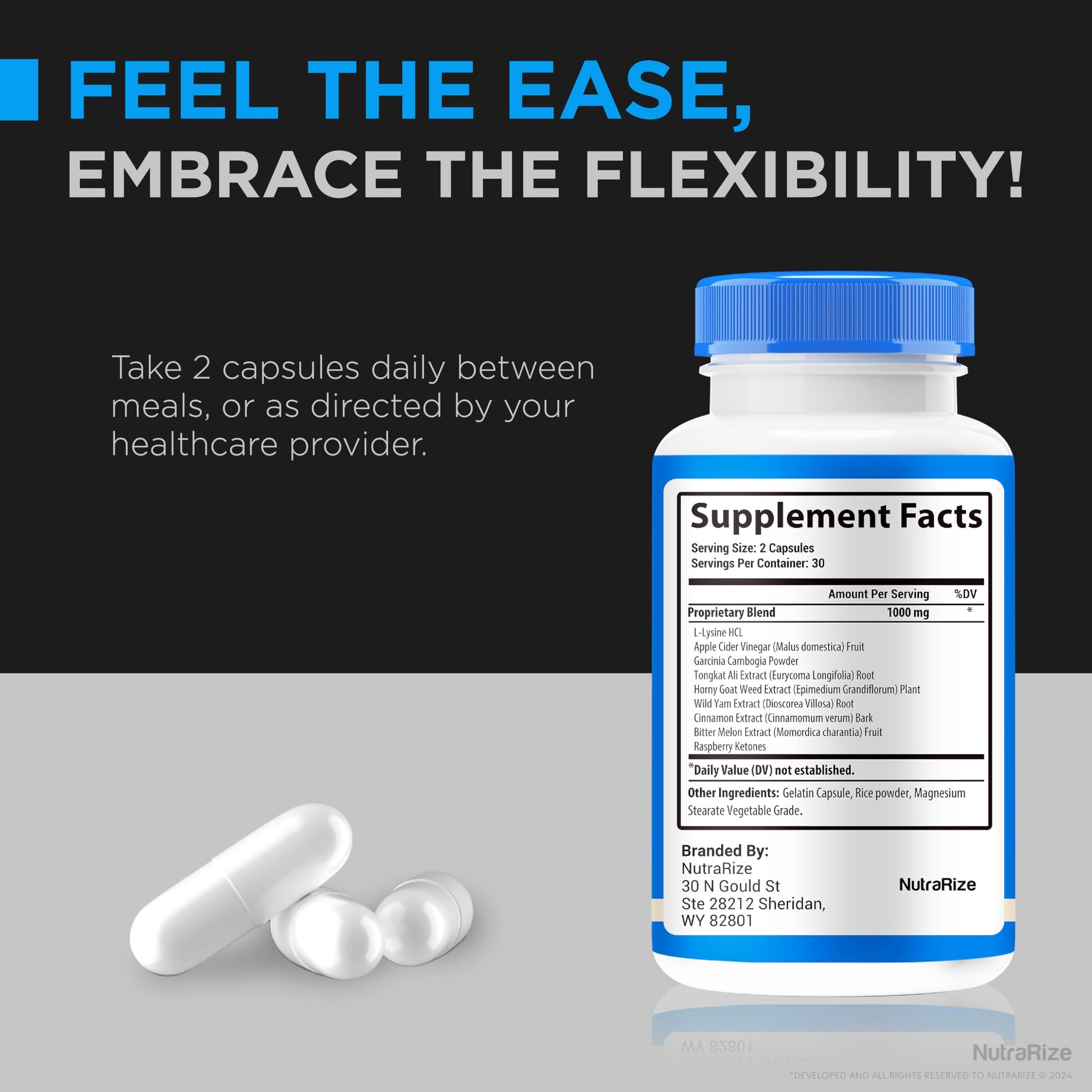 NutraRize (2 Pack) Flexopril Ultra Capsules, Official Flexopril for Joint Support, All-Natural Formula to Fortify Bones and Bolster Flexibility, Premium FlexoprilUltra Pills Review (120 Capsules) NutraRize buy supplements canada