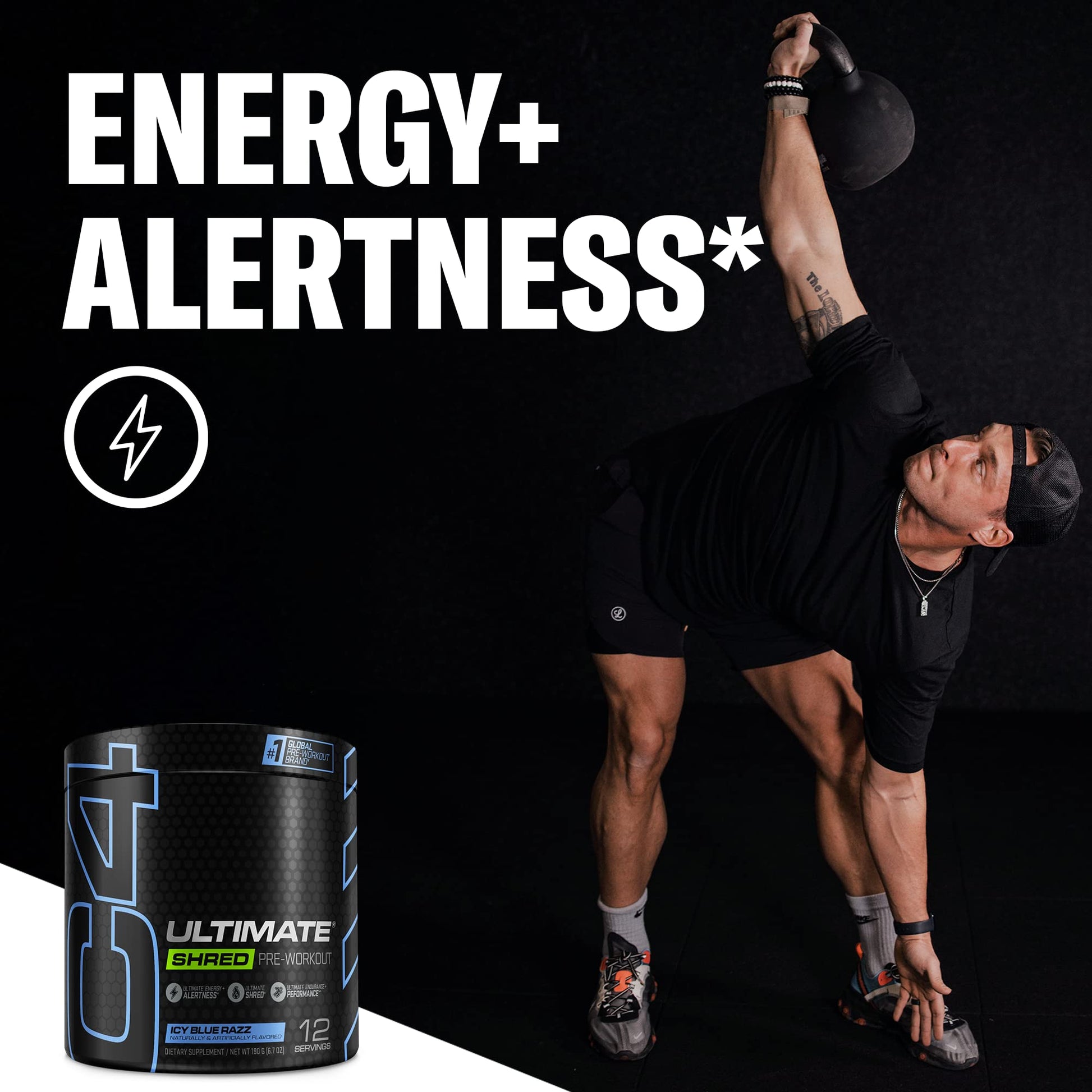 Cellucor C4 Ultimate Shred Pre Workout Powder, Fat Burner for Men & Women, Metabolism Cellucor buy supplements canada