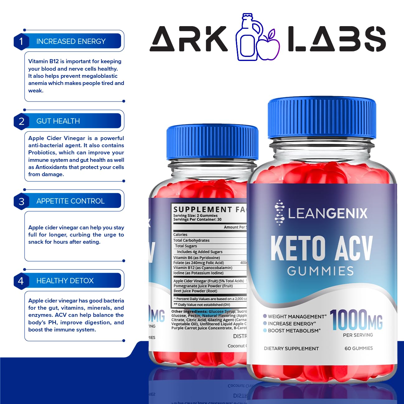 Leangenix Keto ACV Gummies, Leangenix Keto ACV Gummies Advanced Weight Loss 1000MG Ark Labs buy supplements canada