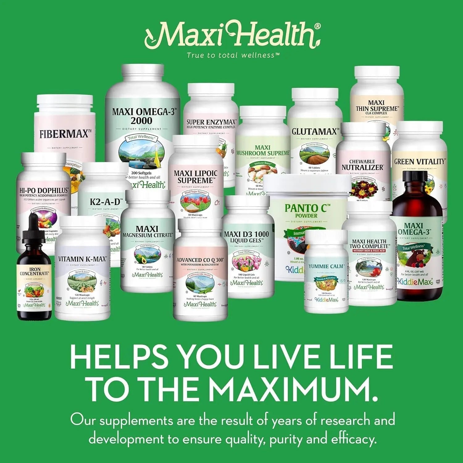 Maxi Health Chewable Multivitamin for Kids, Teens and Adults - Cherry Chewable Vitamins for Adults & Children Maxi Health buy supplements canada