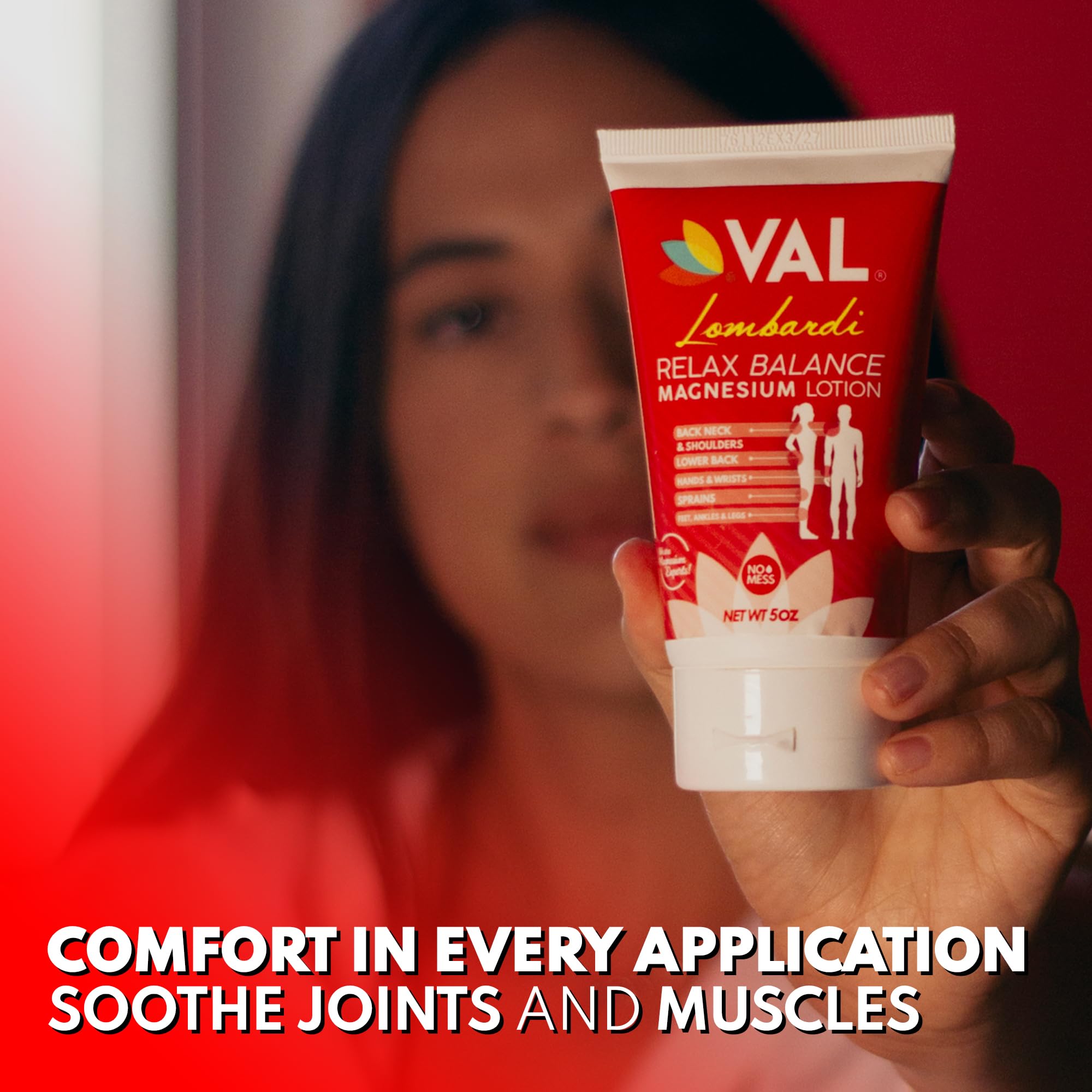 VAL Lombardi Relax Balance Magnesium Lotion | Arnica, Camphor & Menthol | Fast Relief for Joints, Muscles, Back, Shoulders, Feet | Non-Greasy | 5oz VAL buy supplements canada